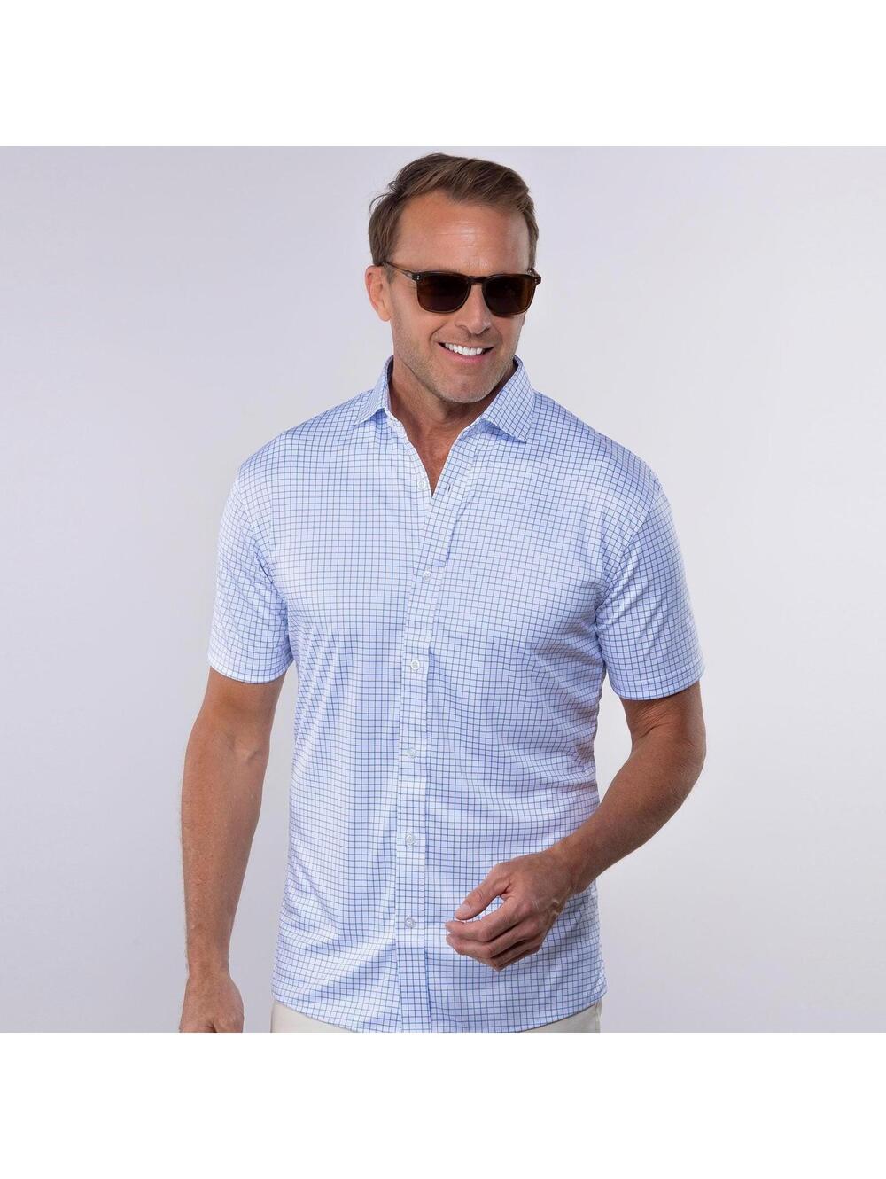 Collars &‎ Co. NWT Quattro Flex Short Sleeve Button Down - Size 3XL
